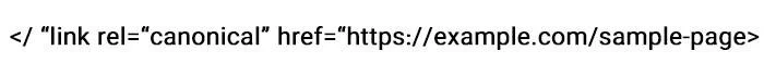 what is Canonical Tags7