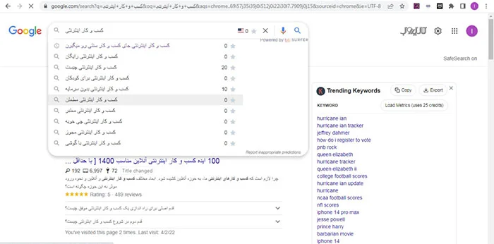 ایده تولید محتوا
