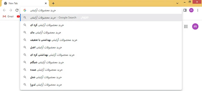 استفاده از کلمات کلیدی متفاوت در یک موضوع