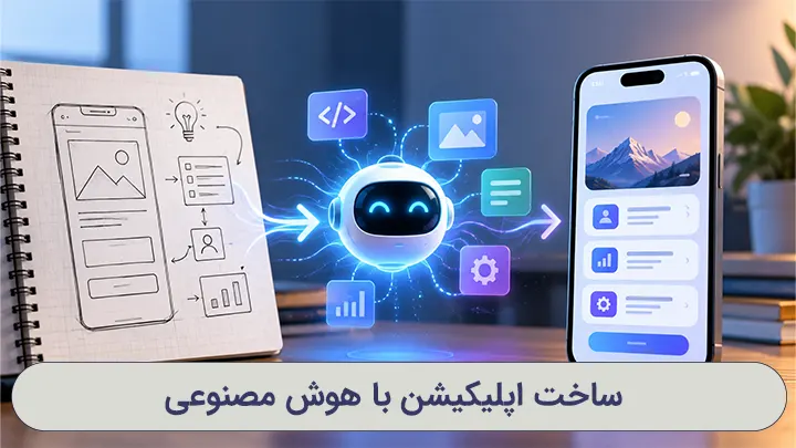 تبدیل طرح اولیه اپلیکیشن به نسخه نهایی با کمک هوش مصنوعی